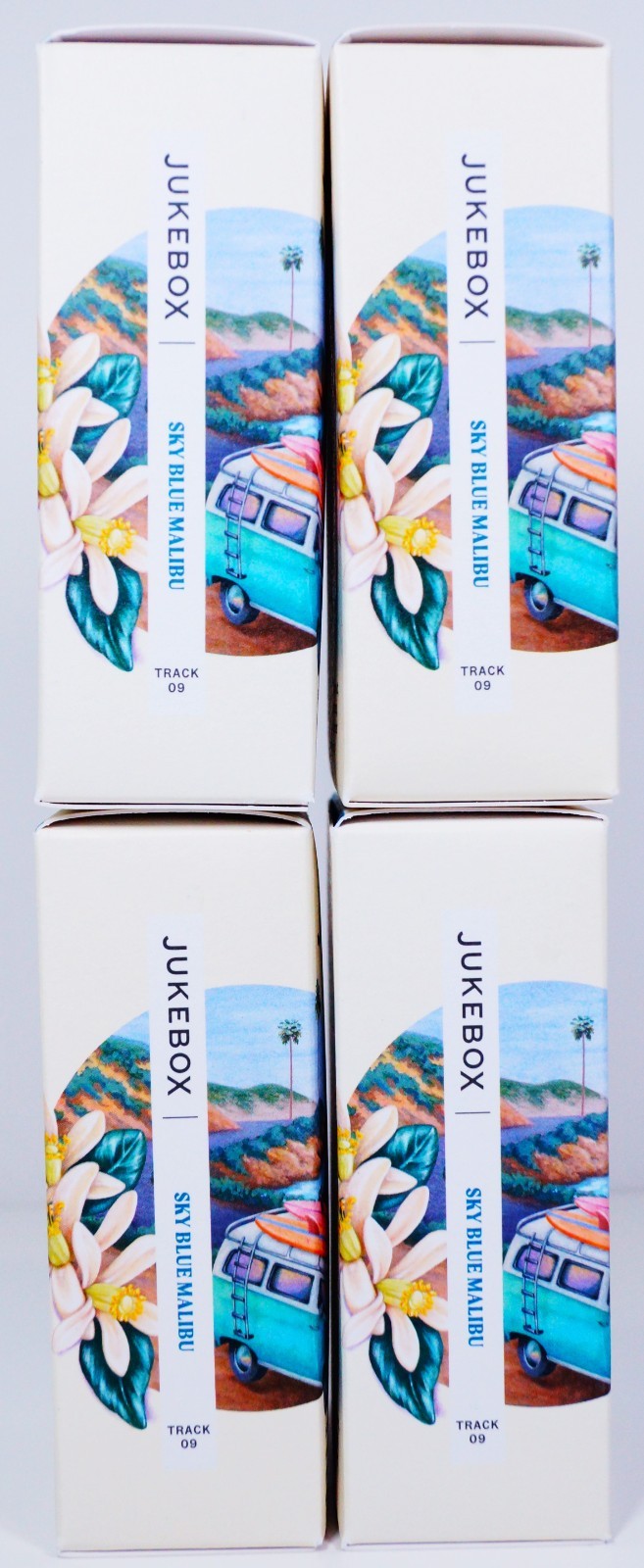 Jukebox Sky Blue Malibu Natural Bar Soap 4.5 oz Lot Of 4