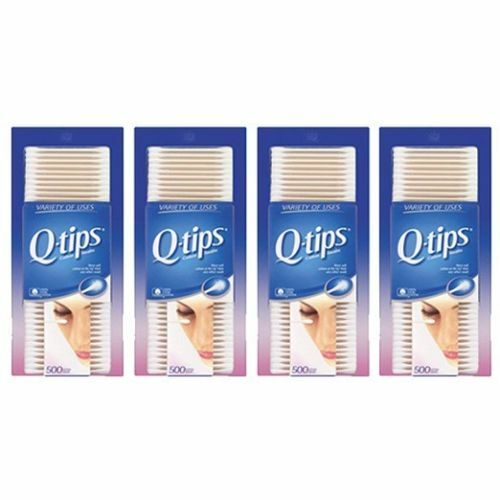 2000 Q-Tips Cotton Swabs (500ct – 4 Pack) FREE FAST SHIPPING