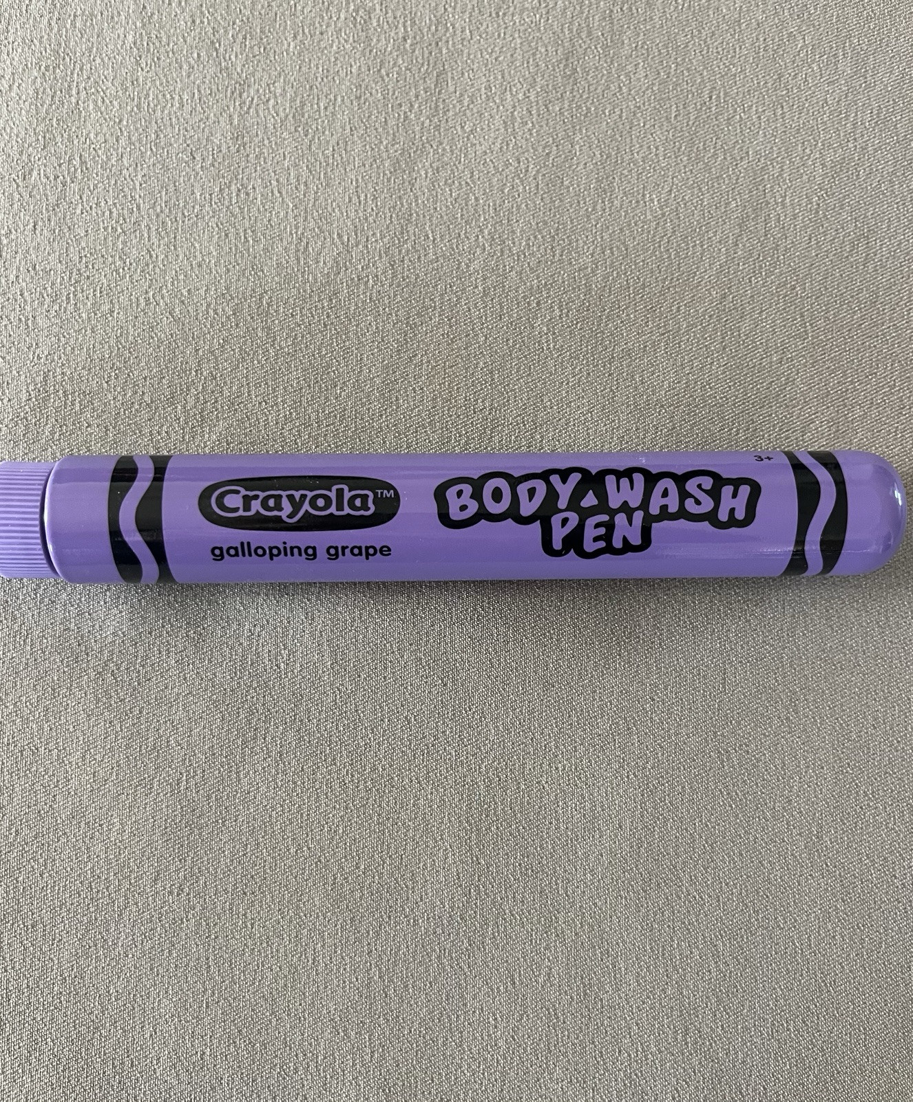 1.9 Oz Crayola Bathtub Body Wash Pen In Galloping Grape Purple, For Ages 3+, New