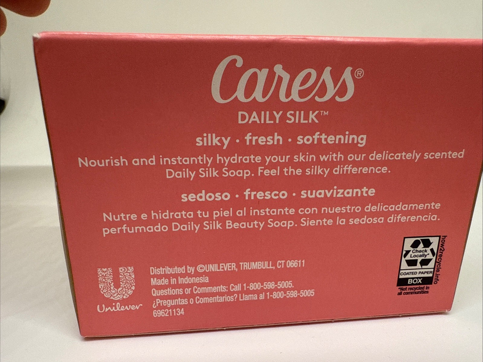 Caress Daily Silk Bar Soap Floral Oil White Peach Orange Blossom 3.15oz