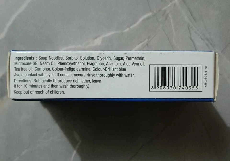3X PMT soap Permethrine Soap For All Skin Types