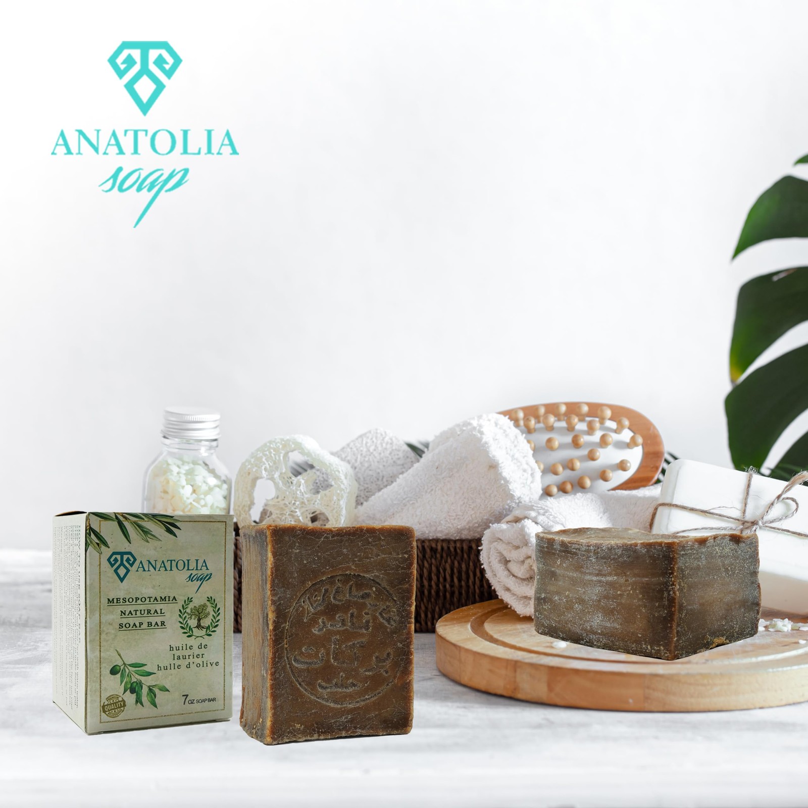 Organic Handmade Natural Castille Body For Men ( Laurel Oil And Olive Oil)