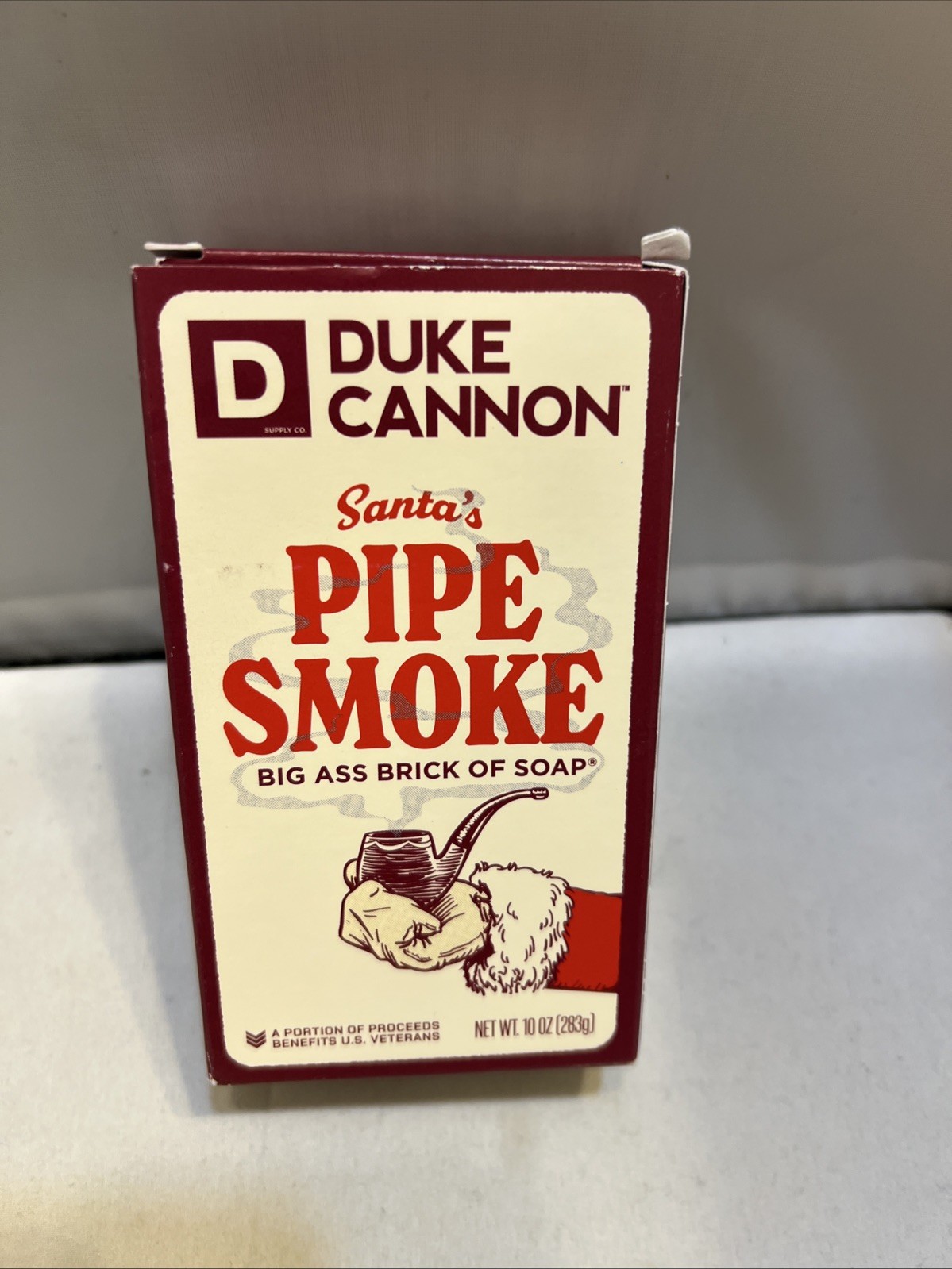 Duke Cannon Big Ass Brick of Soap Santas Pipe Smoke New