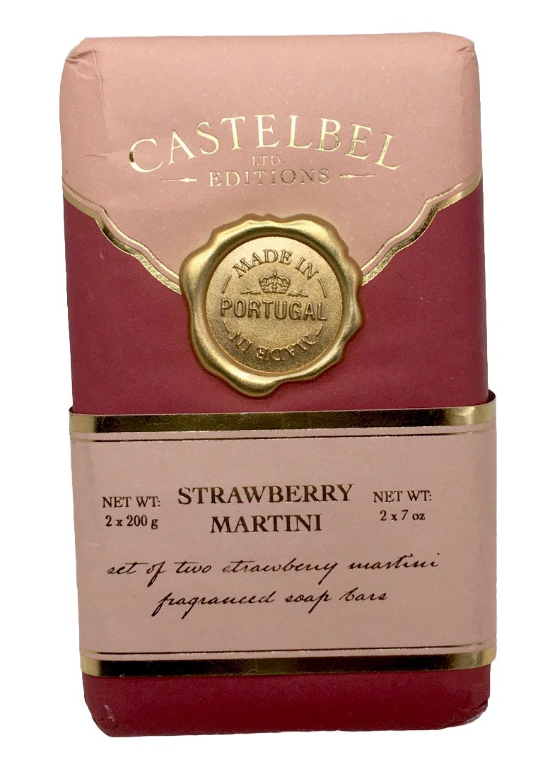 Castelbel Ltd. Editions Strawberry Martini Luxury Soap Two-pack