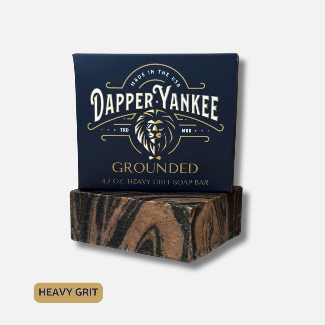 Dapper Yankee Grounded Natural Soap Bar – Heavy Grit