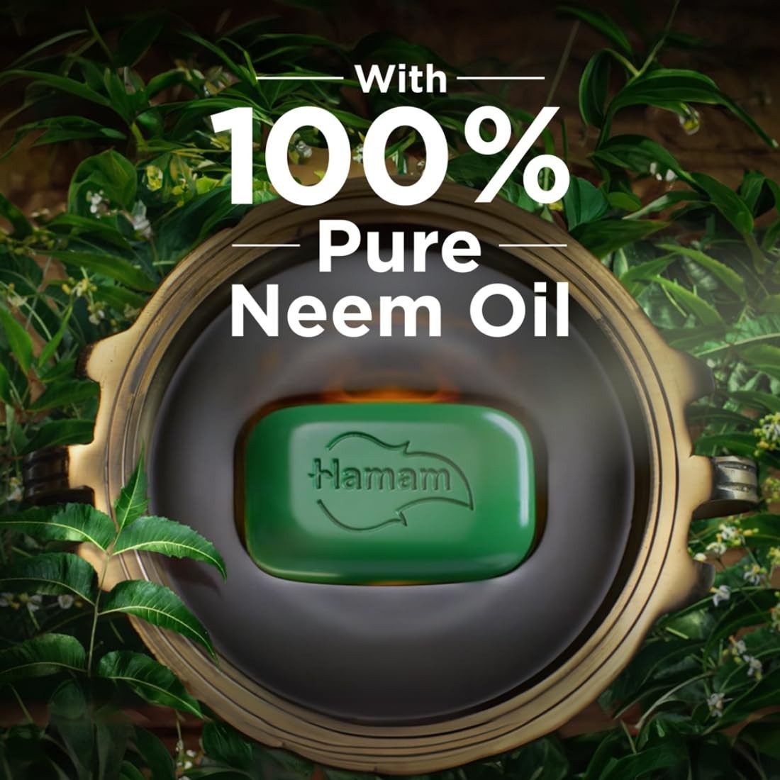Hamam Neem Tulsi Aloe Vera Soap 150g Pack 3 Bathing Bar Fresh Skin