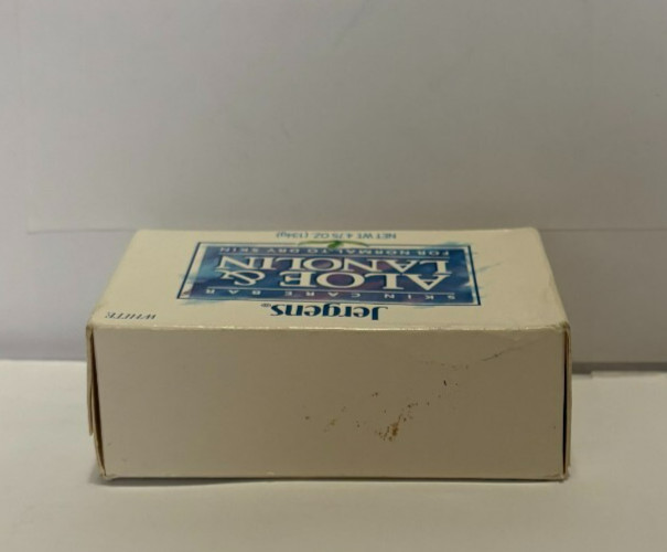 Jergens (Aloe & Lanolin) Skin Care Soap Bar 4.75 oz New Vintage Please Read