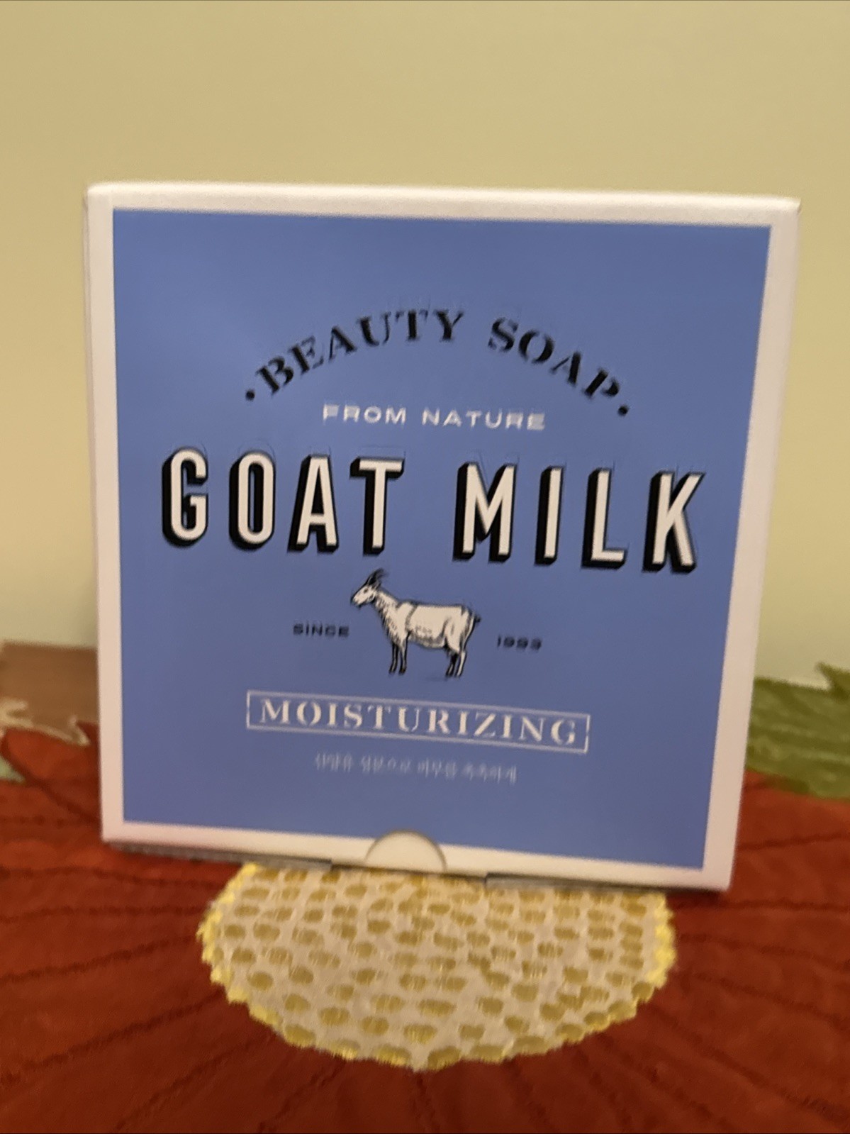 Shower Mate Beauty Soap from Nature Goat Milk Soap (12 bars, 90g/3.17 oz each)