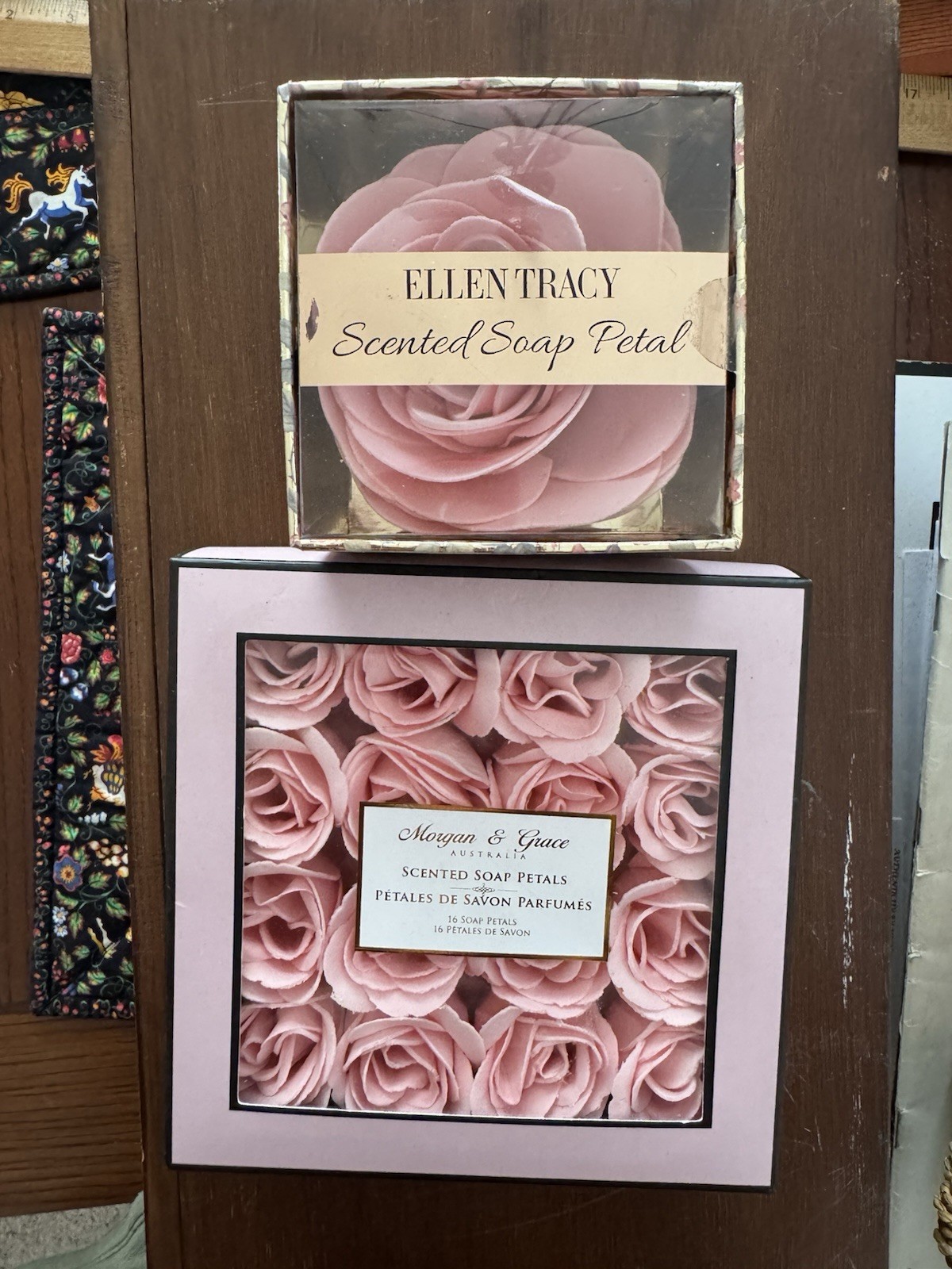 NEW Scented Soap Petals Indulgent Morgan & Grace Australia Ellen Tracy Gift Sets