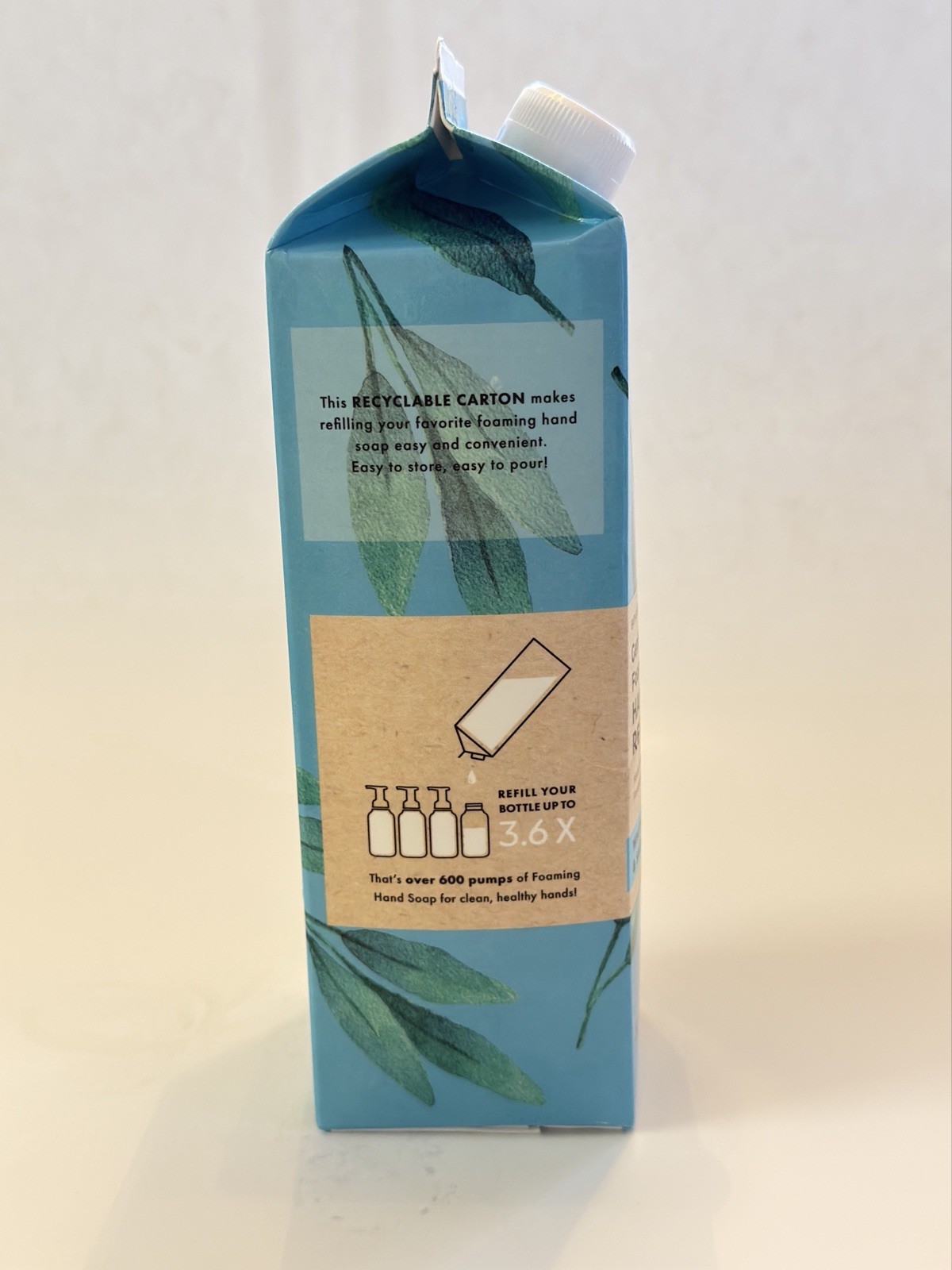 2x BATH & BODY WORKS WHITE TEA & SAGE GENTLE CLEAN FOAMING HAND SOAP REFILL 32oz