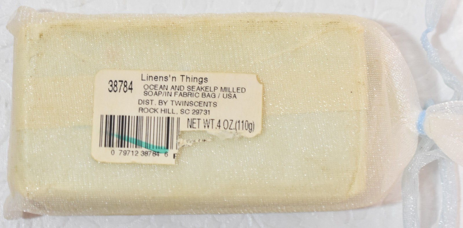 Twinscents Ocean & Sea Kelp Bar Soap Vintage