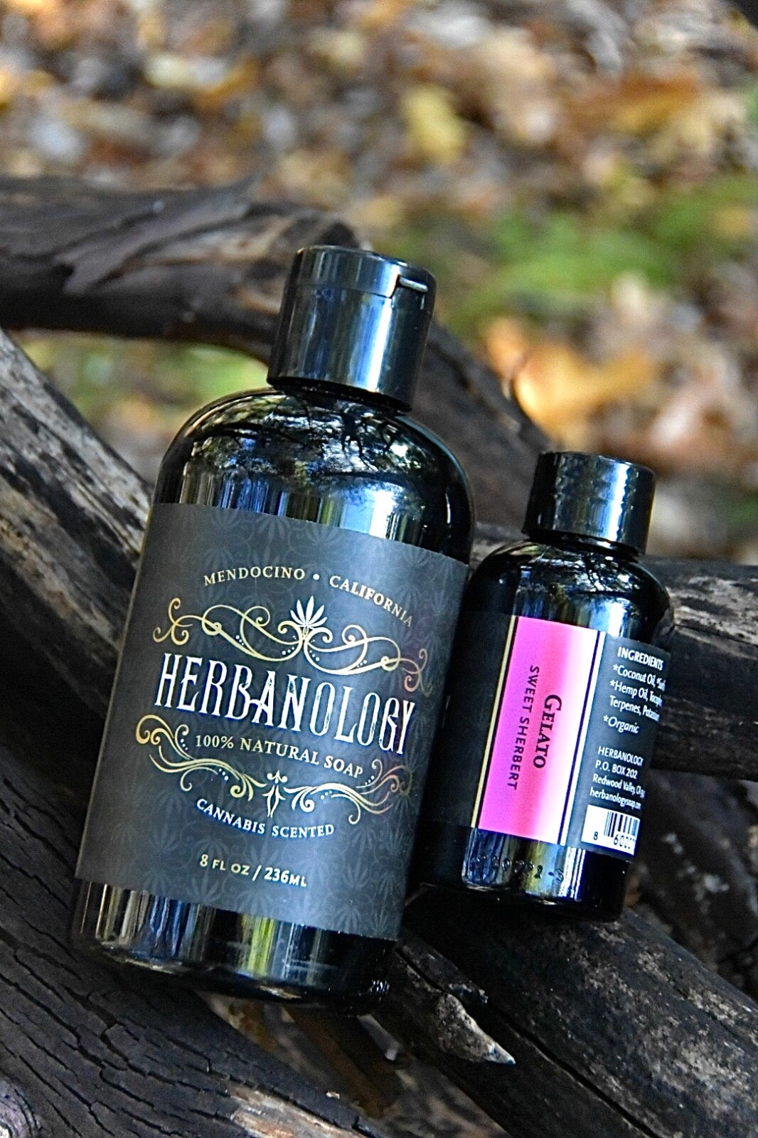 Herbanology 8oz Gelato Organic Liquid Castile All Purpose Soap