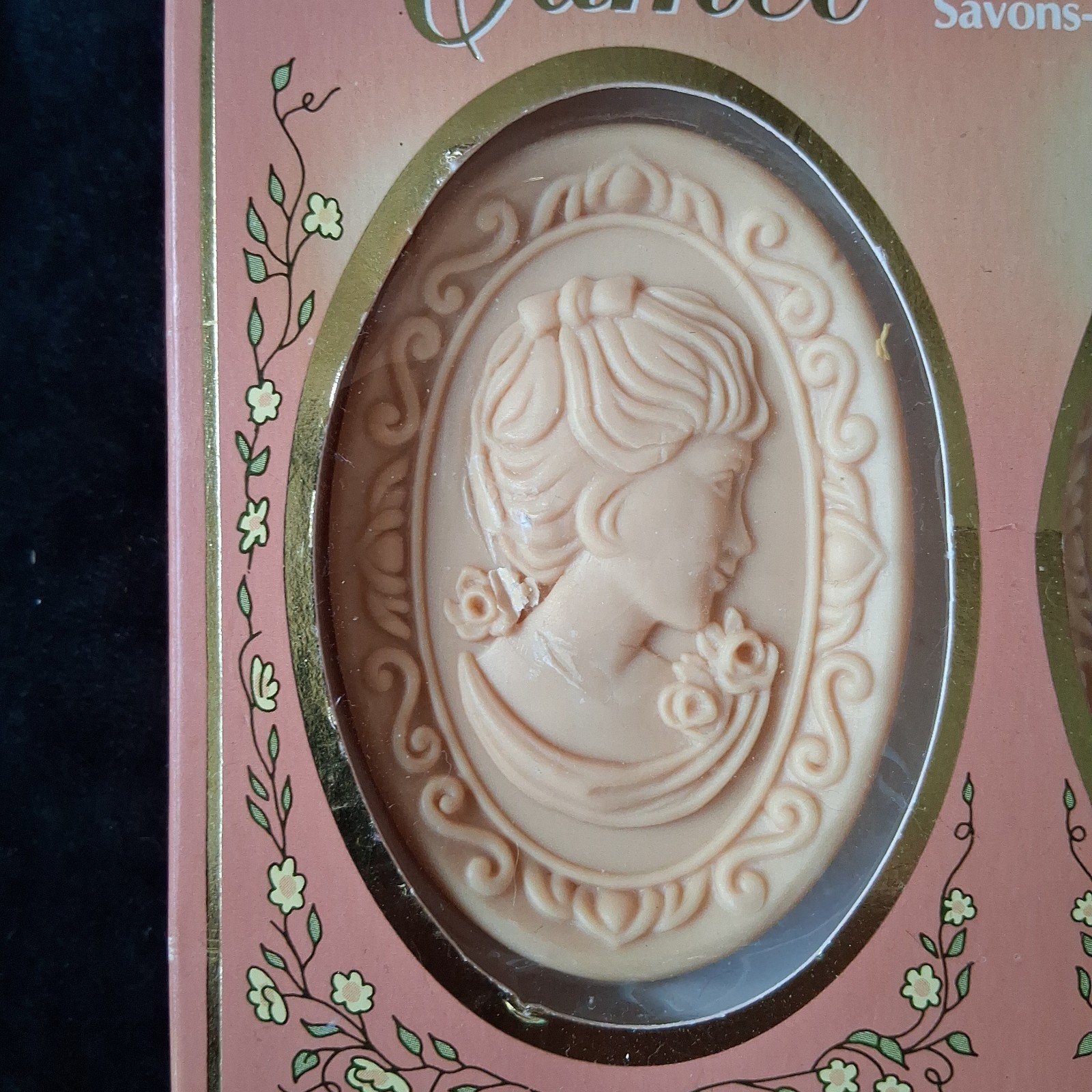 Victorian Cameo Decorative Bath Bar Soaps 200 gm 7 OZ Twinscraft Cottage Granny