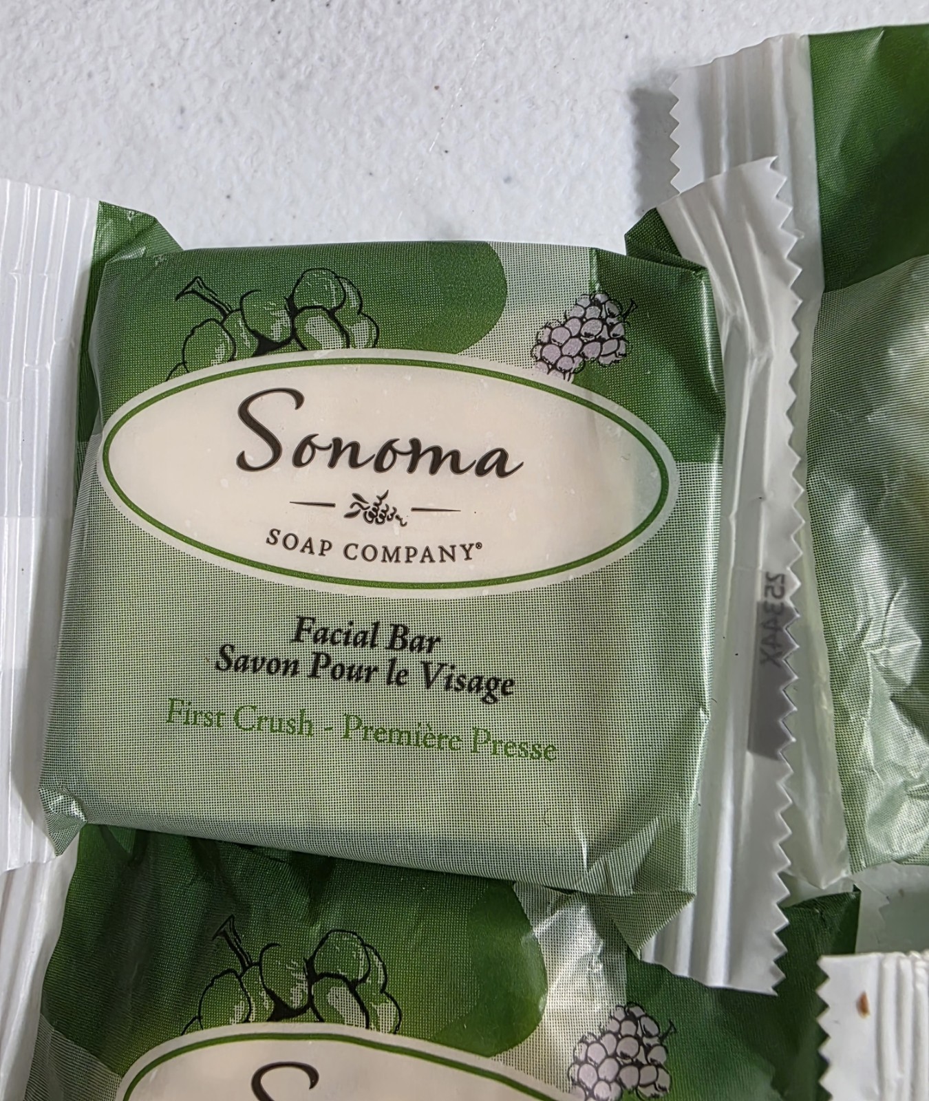 Lot Of 8 Sonoma Soap Company Massage Soaps 1 Facial Bar First Crush Travel Size