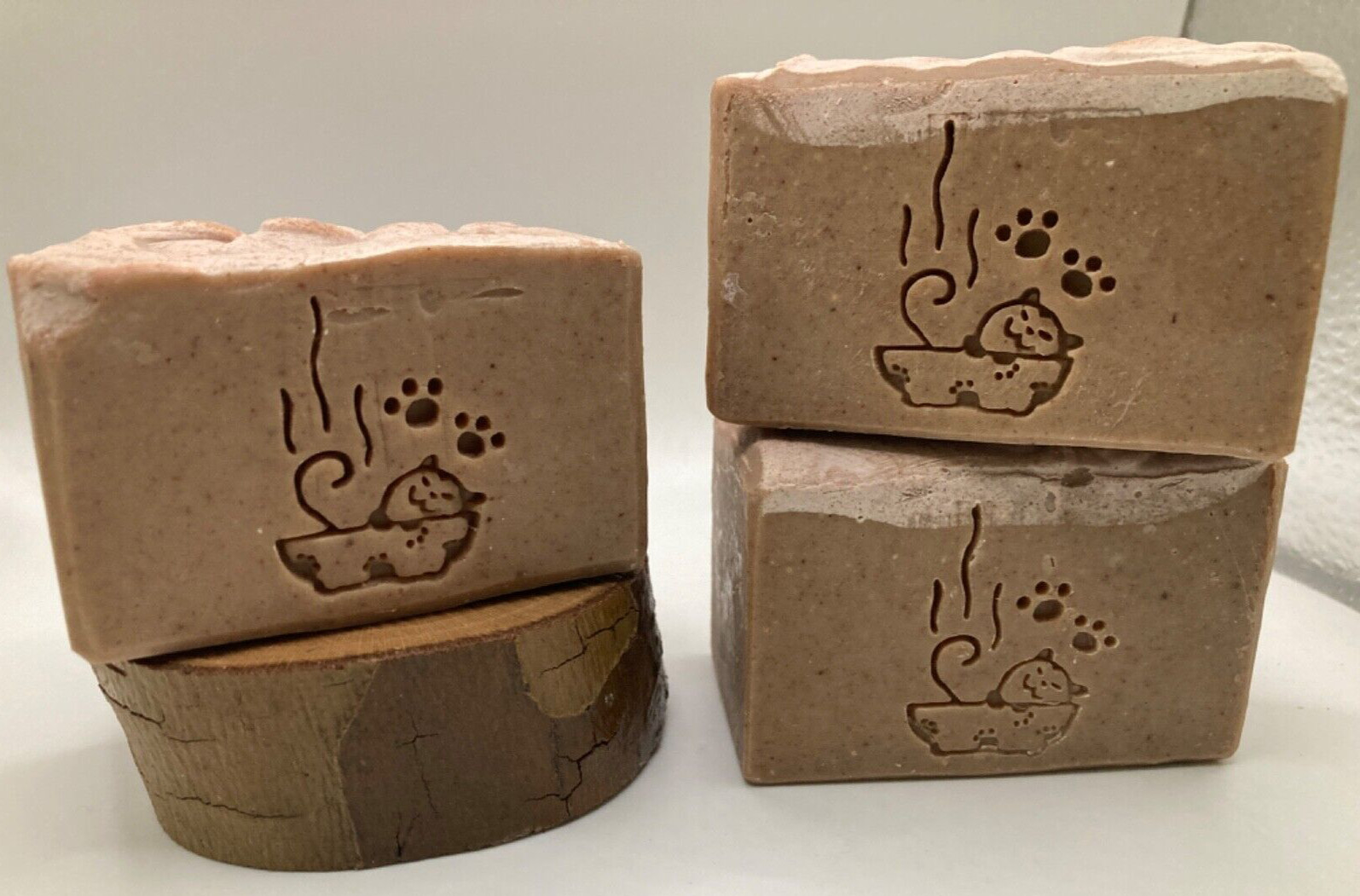 Natural Jumbo Unscented Rice Milk & Aloe Vera Soap Bars, Lot 3 Bars