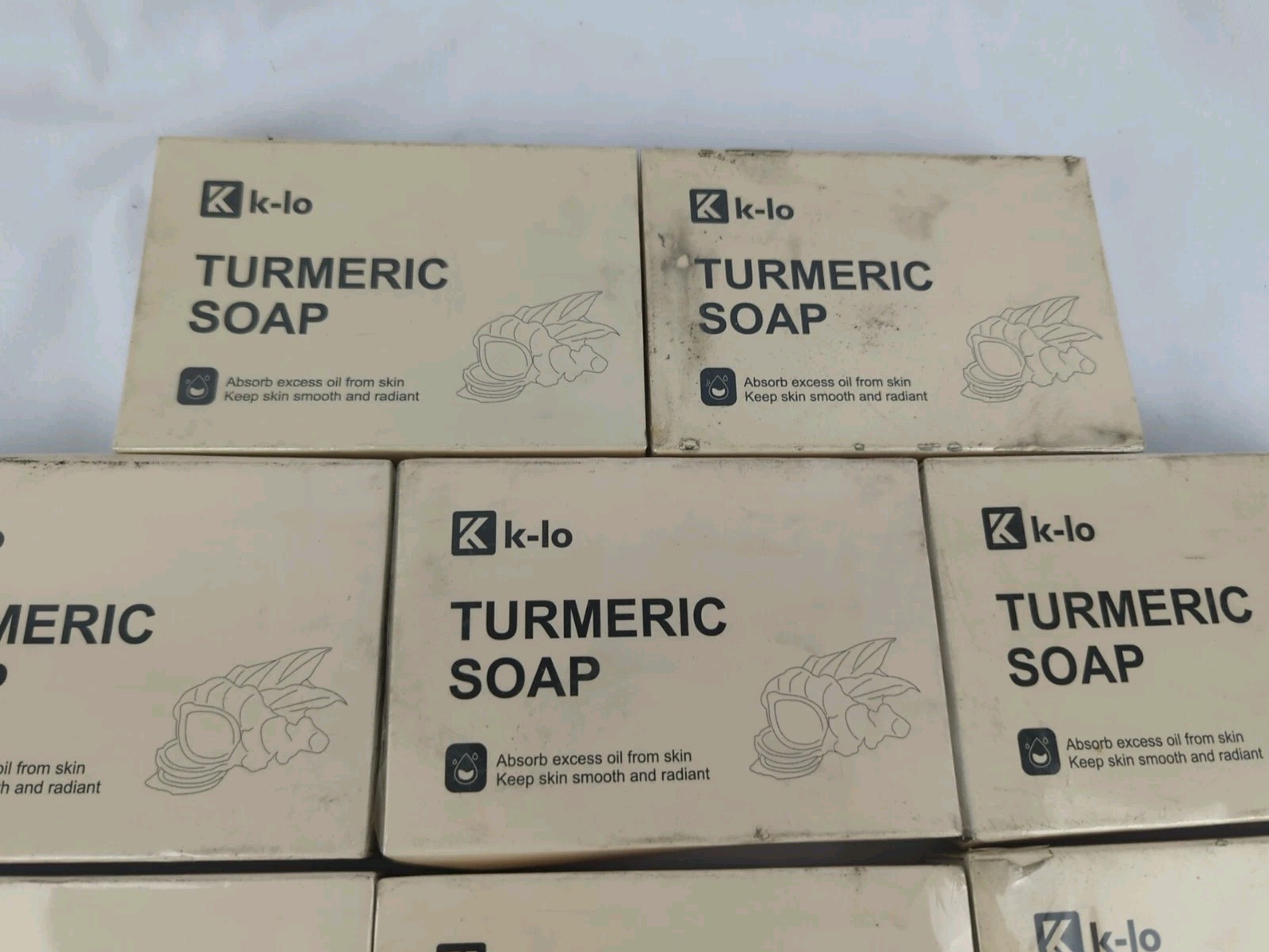 Lot Of 11 TURMERIC SOAP 5oz PURE & NATURAL CLEANSING