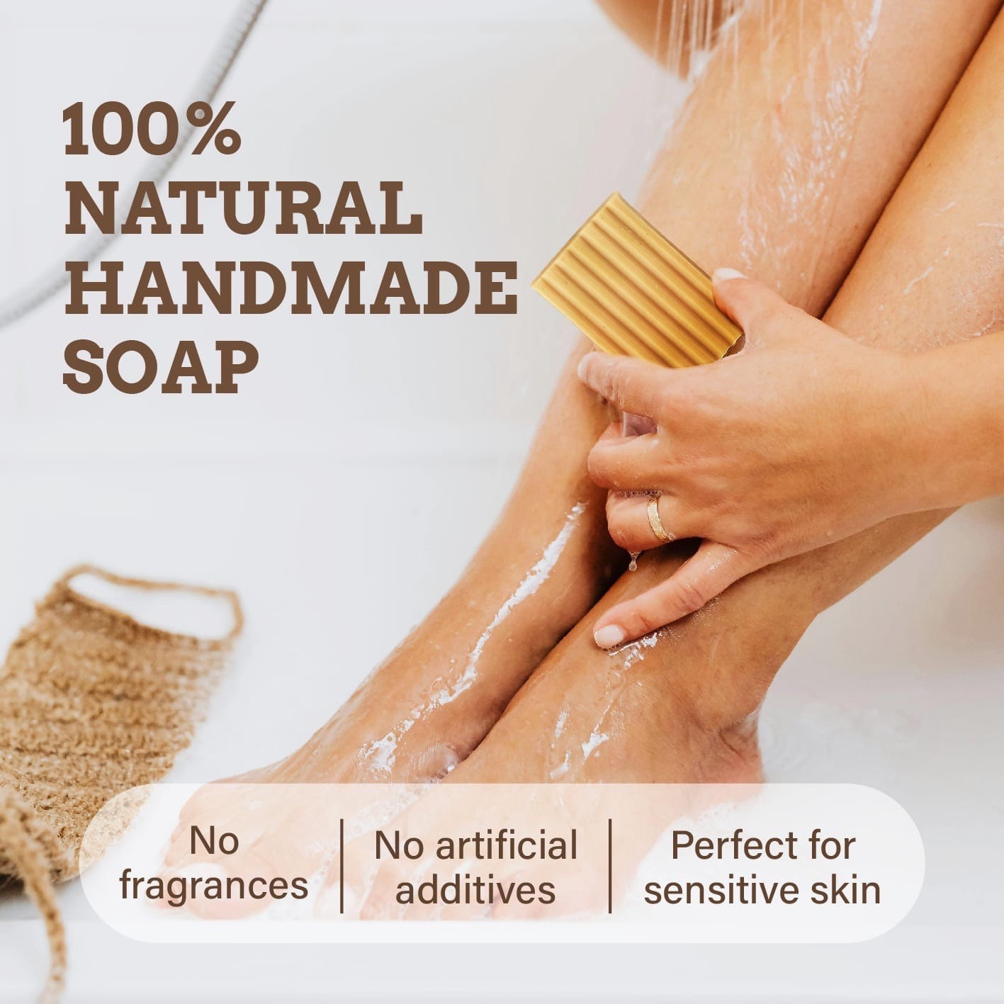 gibi Travel Size Soap 50 Bars Bulk Guest Hotel Camping Portable Hand Soap (10×5)