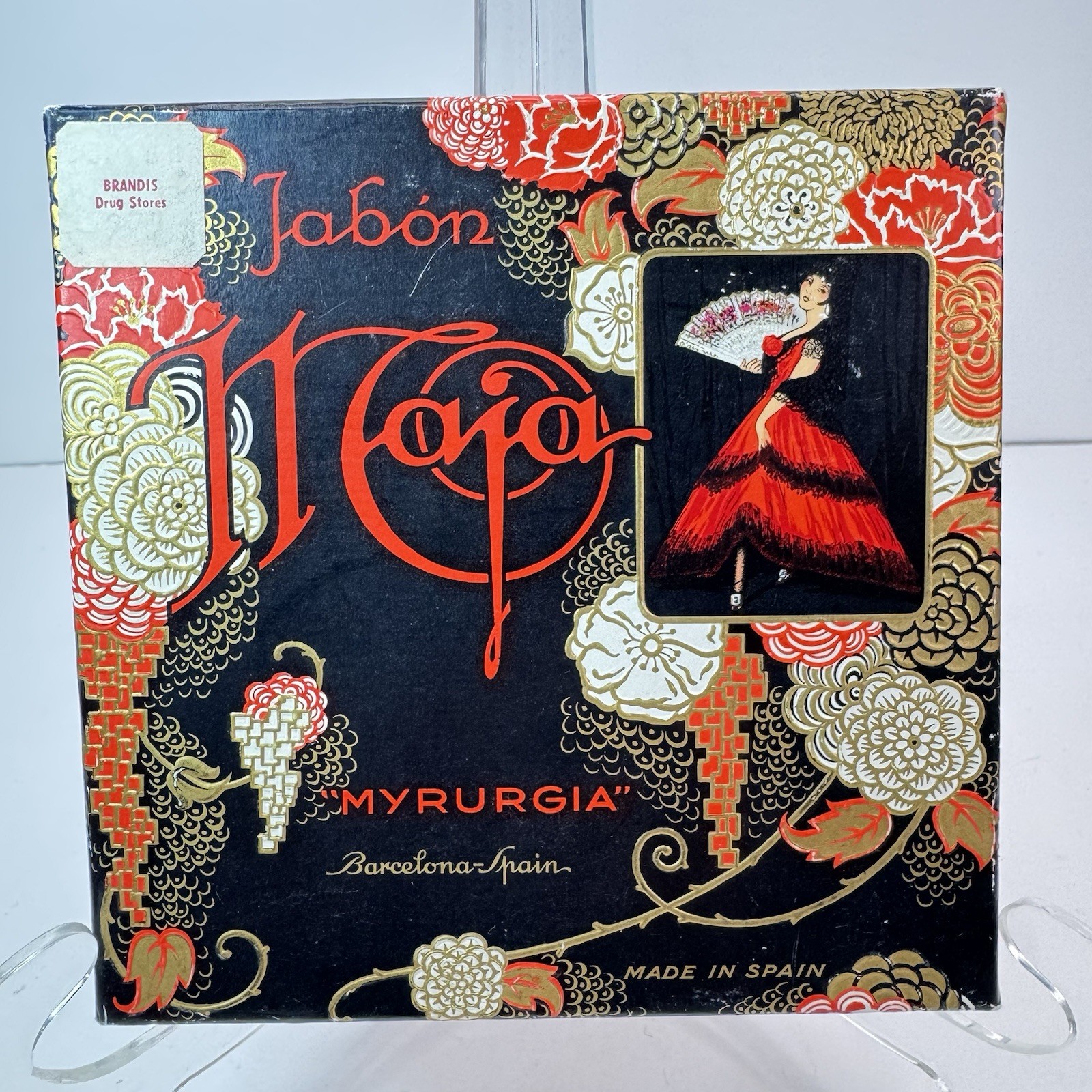 Vtg Jabon Maja Myrurgia Bar Soap Gift Set 6- 2⅞ oz. Each Original Formula Savon