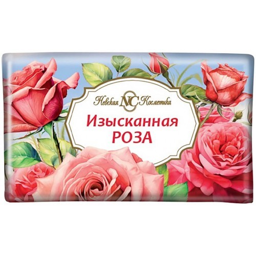 Flowery Soap Exquisite Rose 180g x4 Bars Floral Scent Moisturizing