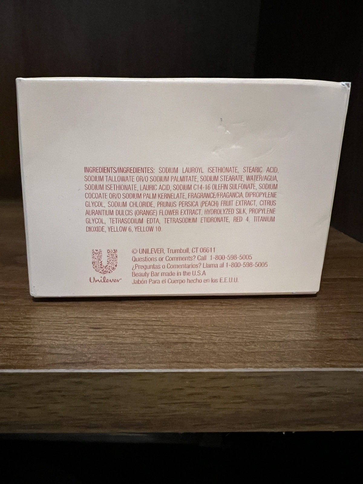 Caress Daily Silk Soap White Peach Silky Orange Blossom 3.15 oz Bar New