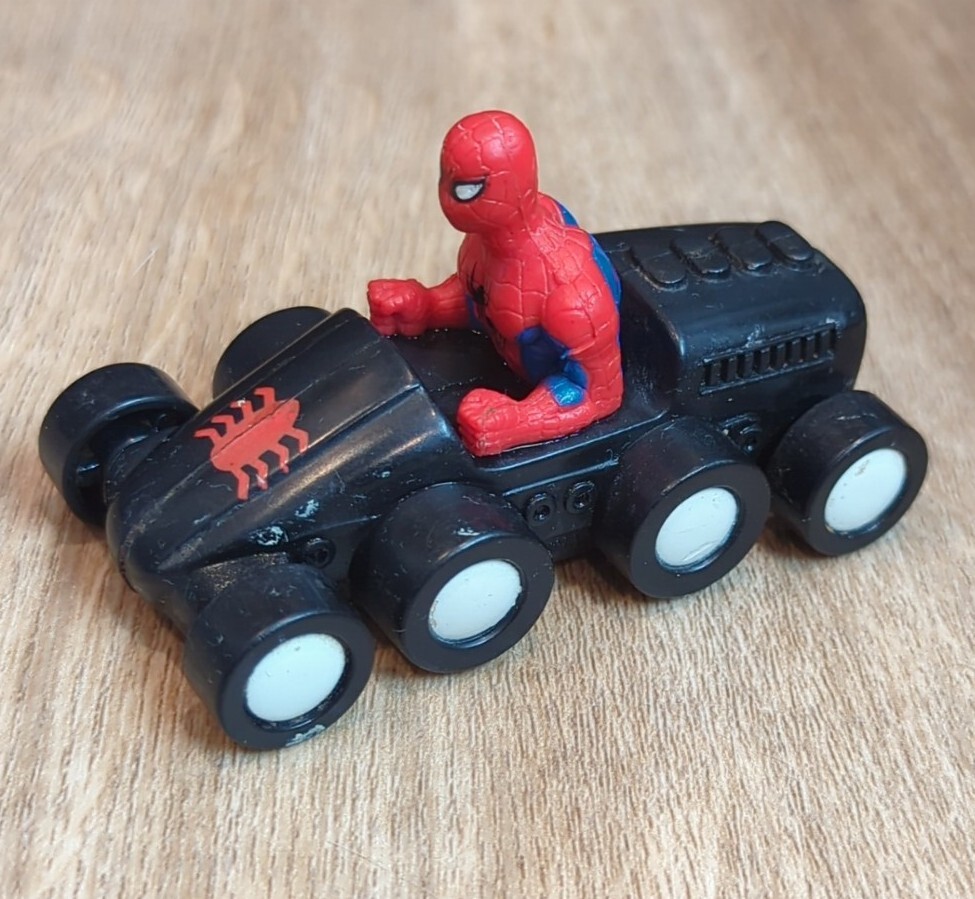 Marvel Ultimate Berry Spiderman Molded Bath Soap Bar Magic Towel Puzzle Spinner