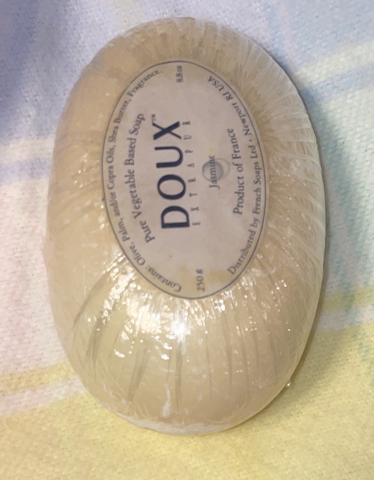 Doux extrapur French Soaps Jasmine 8.8oz Bar Soap France New NOS