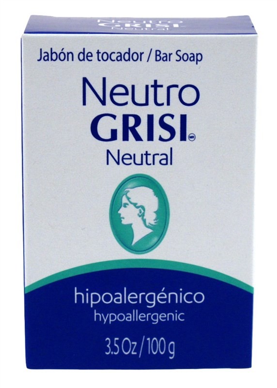 (3 PACK) Grisi Bar Soap Neutral Hypoallergenic 3.5oz