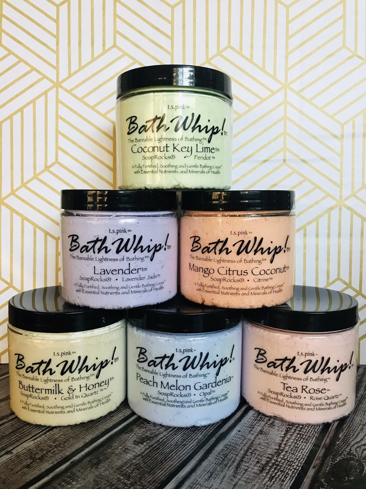 t.s.pink Foaming Mineral Bath Whip Soap 5 Ounce Tub Whipped Glycerin Mousse Soap