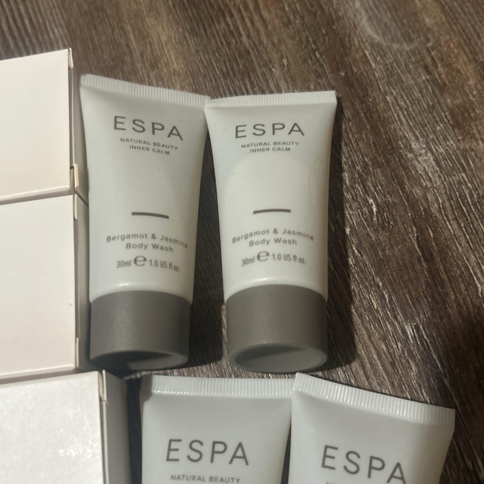 ESPA Bergamot Jasmine Bundle 8 Cleansing Bars + 4 Body Wash Luxury Soap New