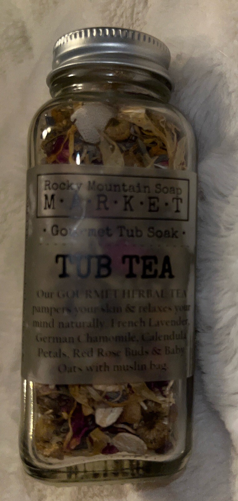Rocky Mountain Soap Market Gourmet Tub Soak Tub Tea