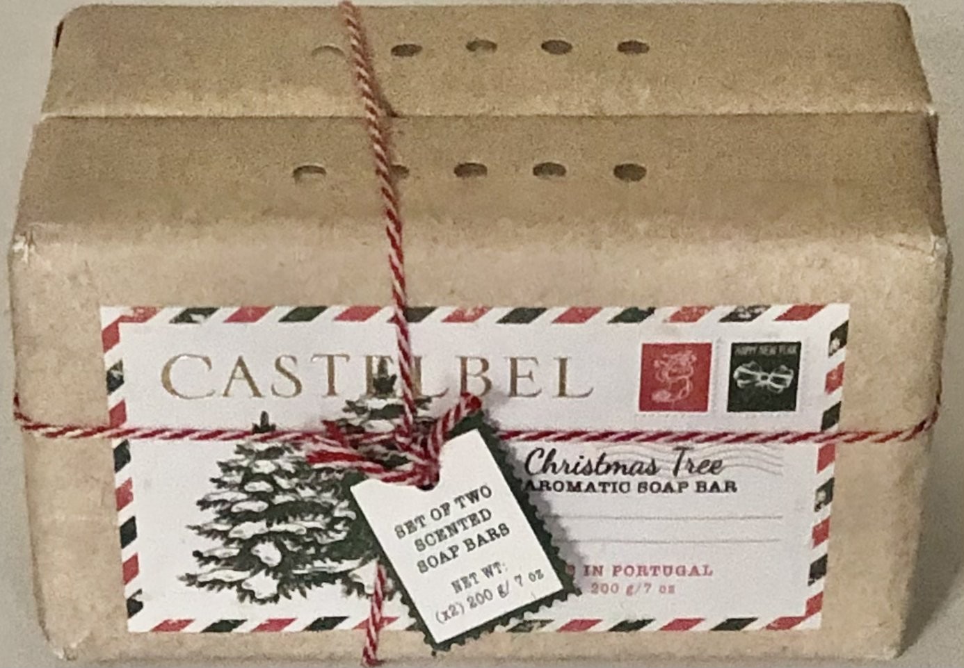 Castelbel Set of Two Scented Soap Bars 2x200g/7 Oz