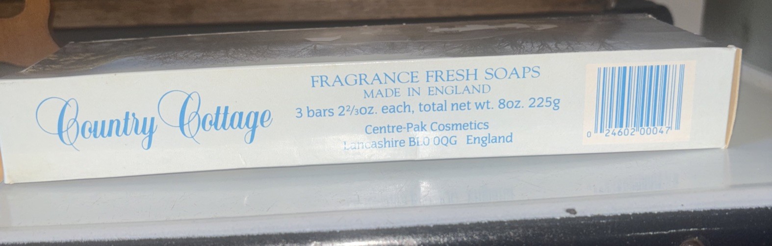Vtg. Country Cottage Vintage Fragrance Fresh Soaps From England Handmilled NOS