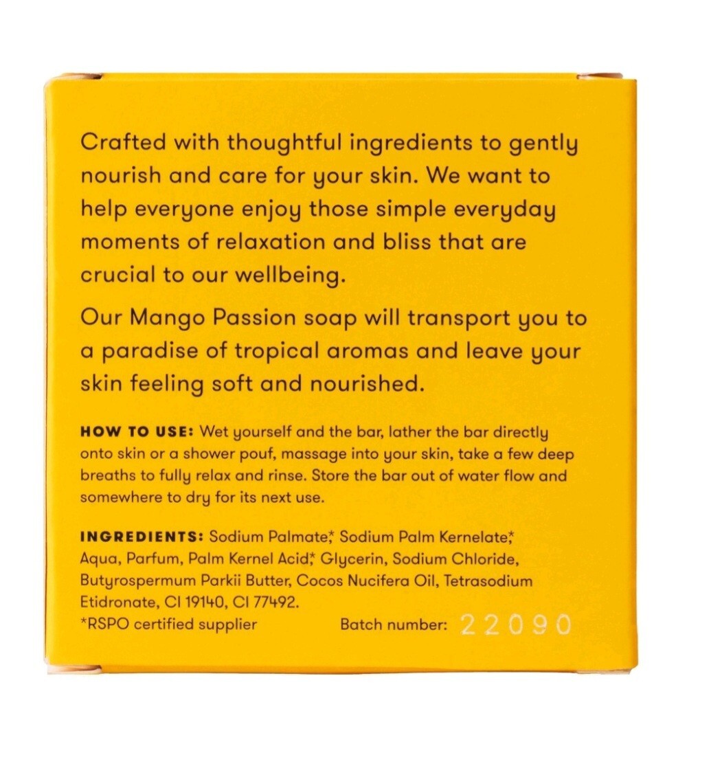 Anihana Feel-Good Soap Mango Passion for All Skin Types 4.2oz
