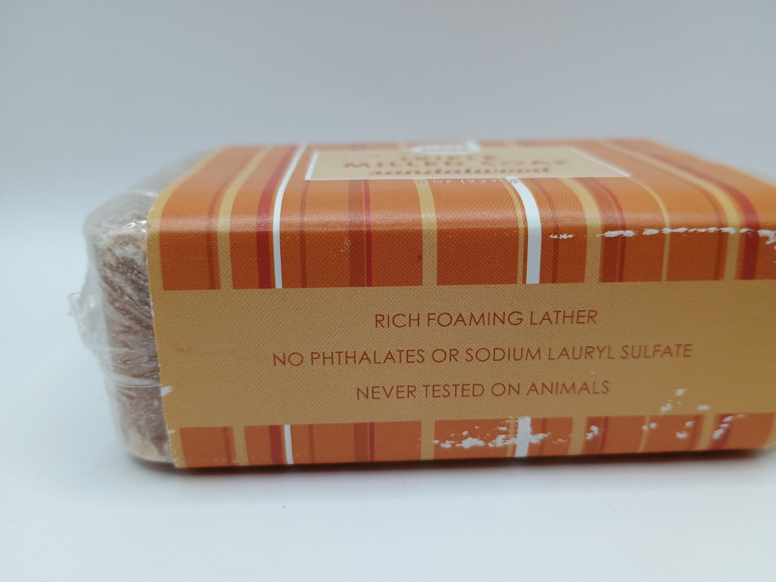 Vintage Whole Foods Triple Milled Sandalwood Bar Soap Discontinued