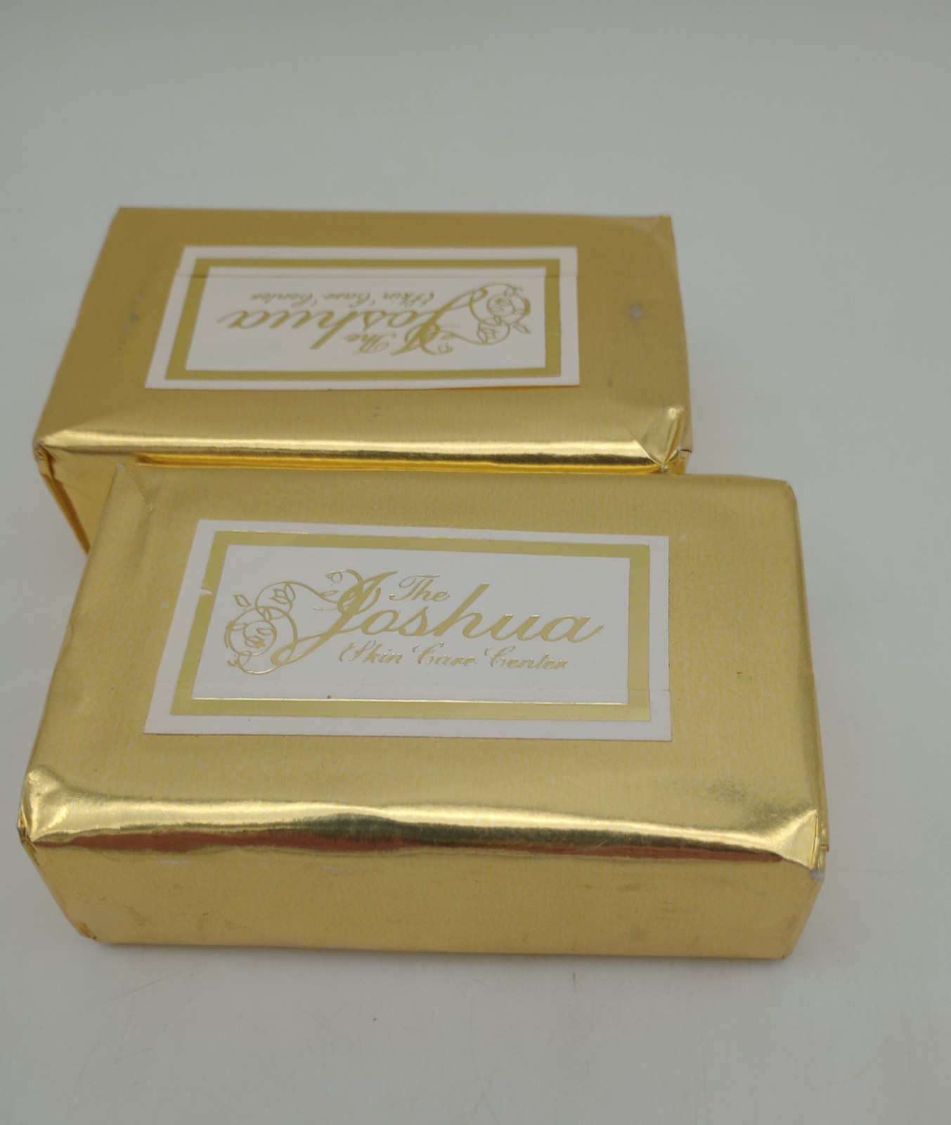 The Joshua Skin Care Center – 2 Bars of Gold Soap – Skin Care Bathing Bar Beauty