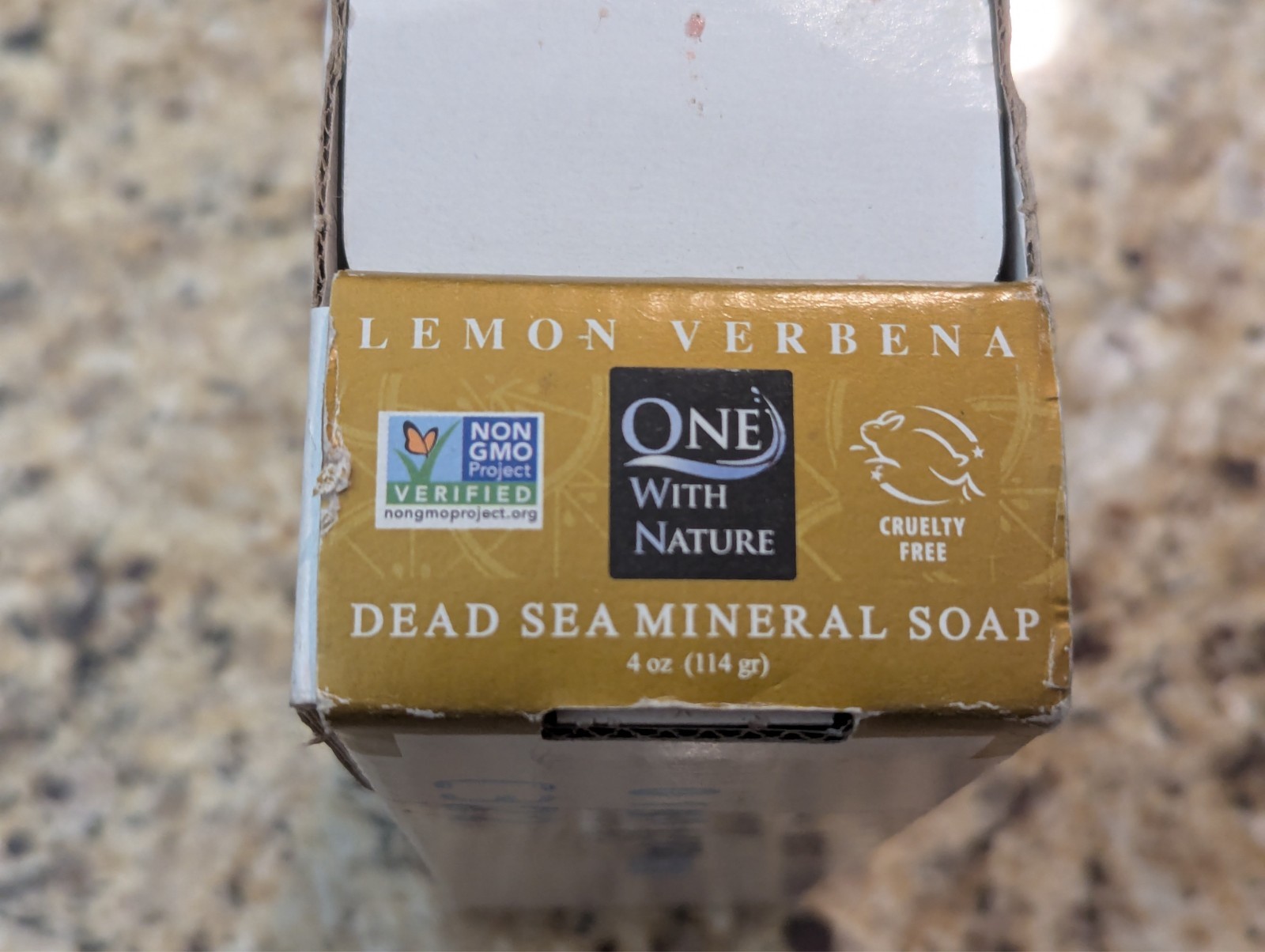 One with Nature 6 Pack Soap Dead Sea Mineral Lemon Verbena 4 oz each
