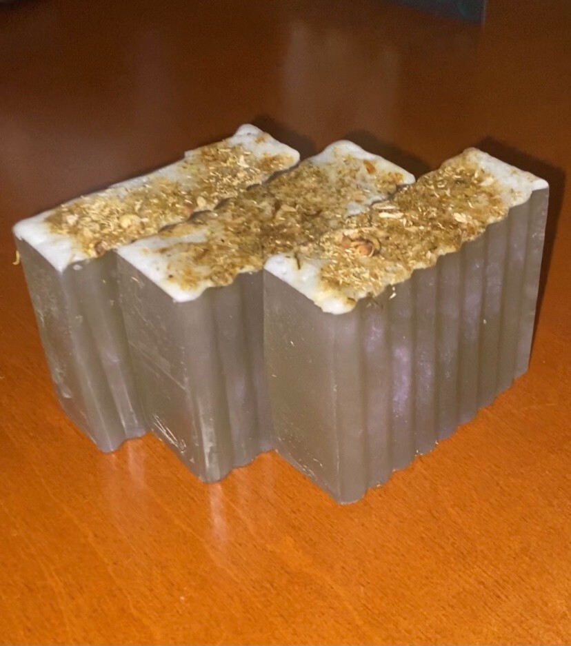 *Organic* All Natural, Handmade Lavender and Chamomile Body Soap (4oz)