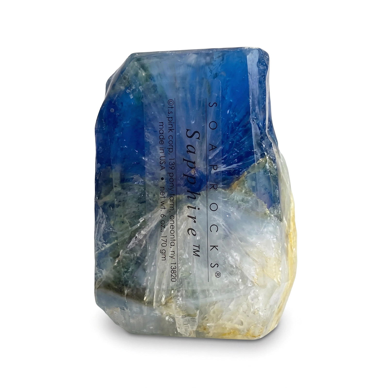 Soap Rocks Septemer Birthstone – Sapphire (Large SoapRock 6-8 oz)