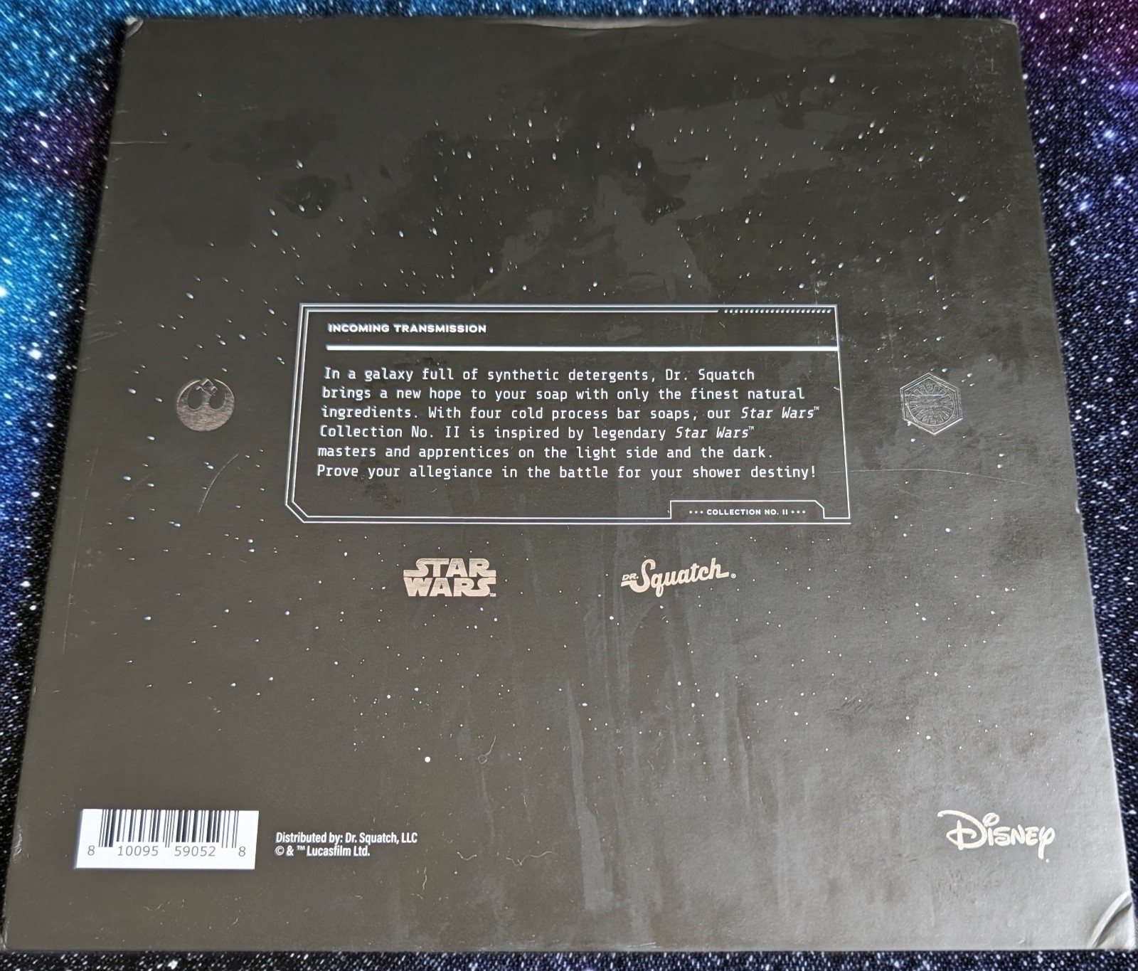 Dr Squatch Star Wars Limited Edition Collectors Box 4 Soap + 2 Mandalorian Soaps