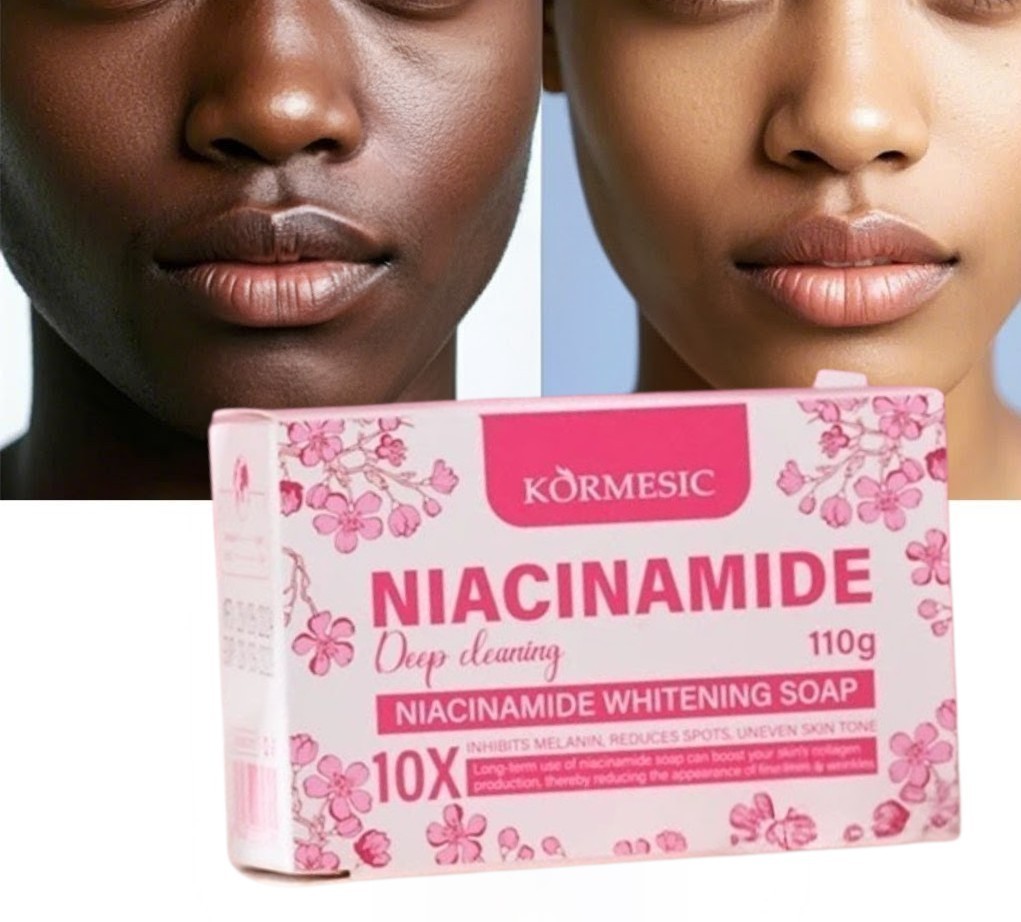 3-pk Niacinamide Brightening Soap Anti-Dark Spot Cleanser, 110g [USA Stock]