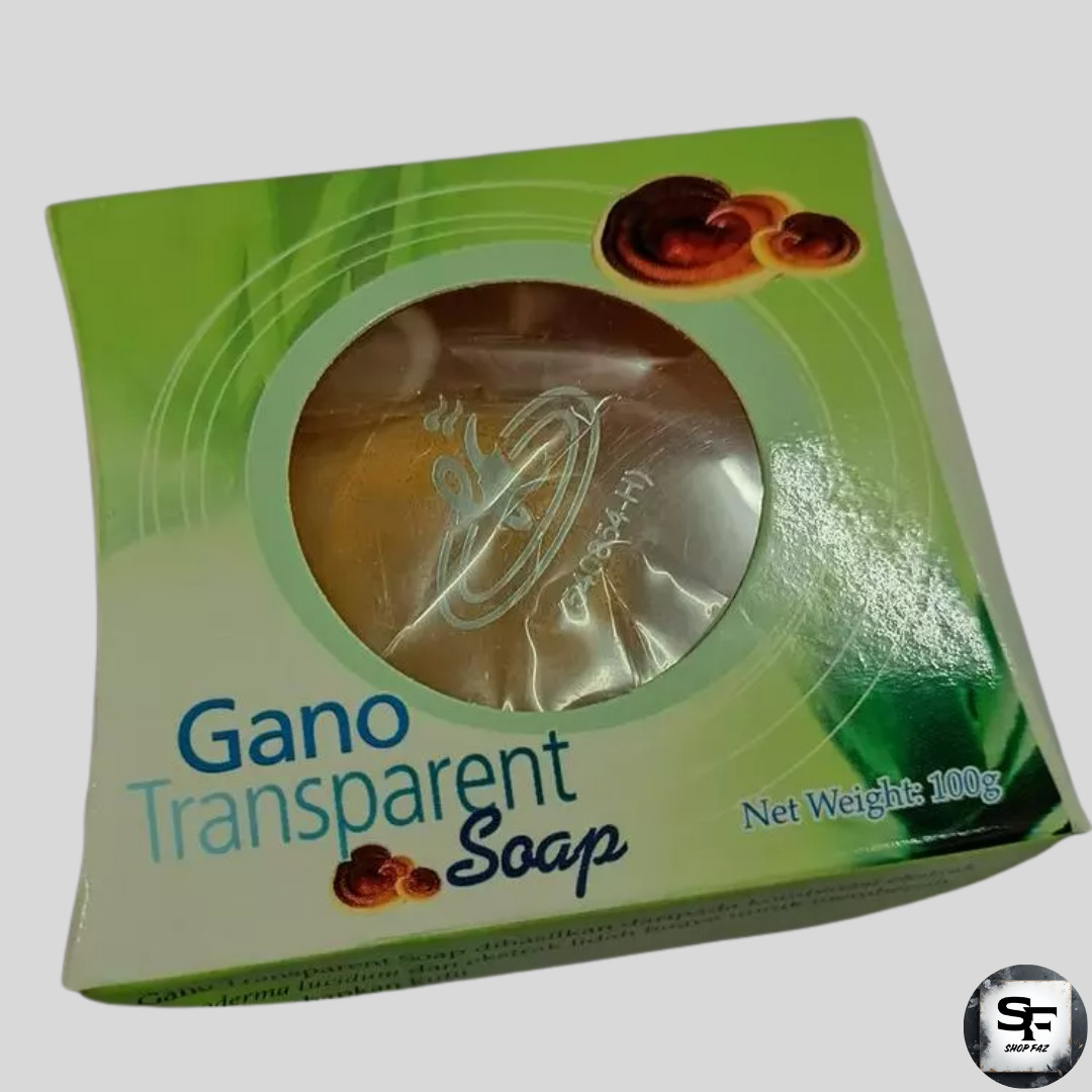 Gano Excel Transparent Soap Original Enrich Ganoderma Deep Body Cleansing NEW