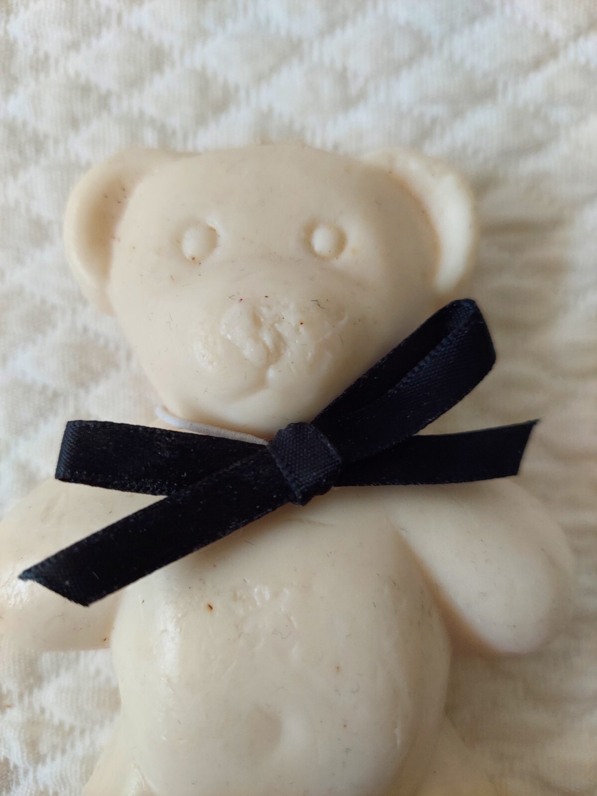 Teddy Bear Soap Au Lait Milk And Honey Luxury Milk Soap 4.2 Oz Scottish Fine