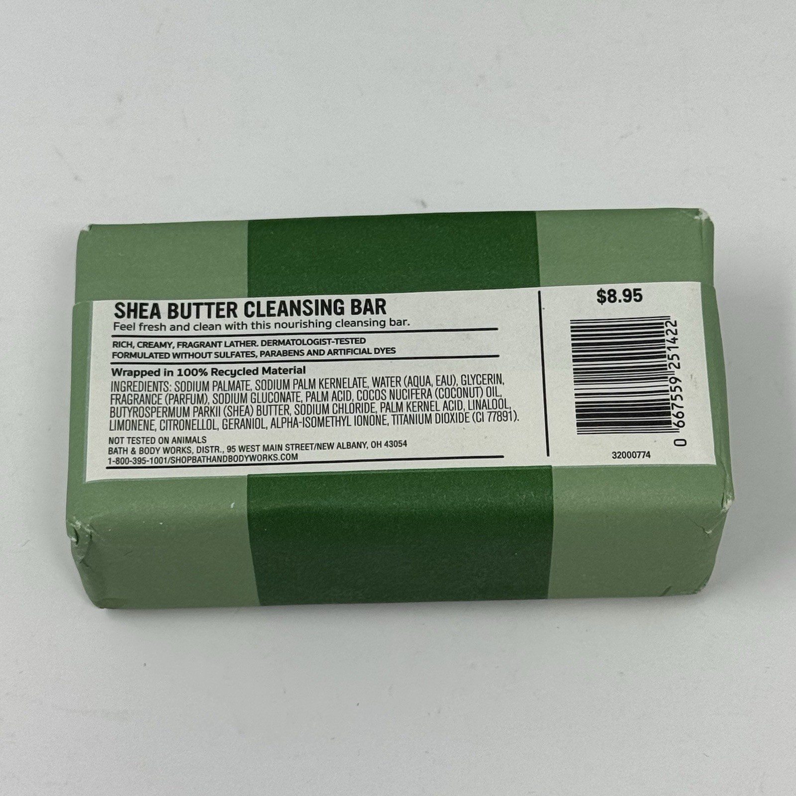 Bath & Body Works Aromatherapy EUCALYPTUS & SPEARMINT 5oz Cleansing Bars x8