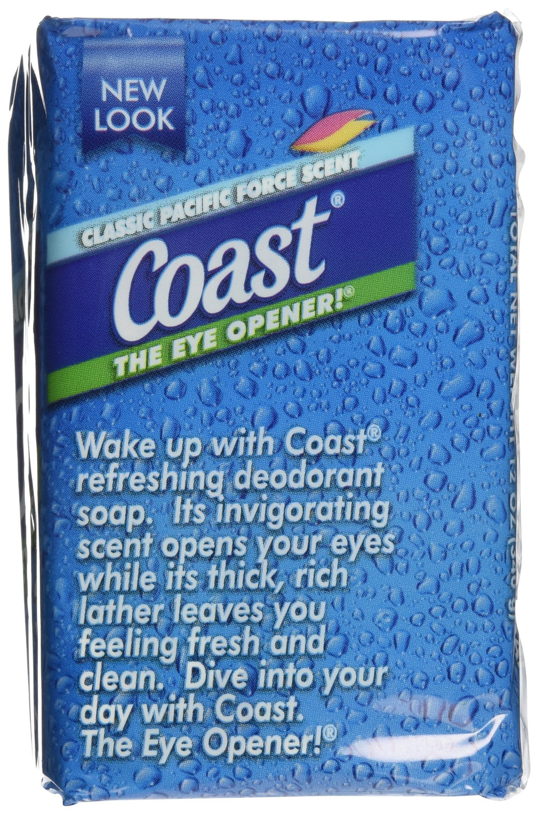 Coast Bath Bars Original Blue Soap 4 Ounce Pack of 3 Total 12 Ounces