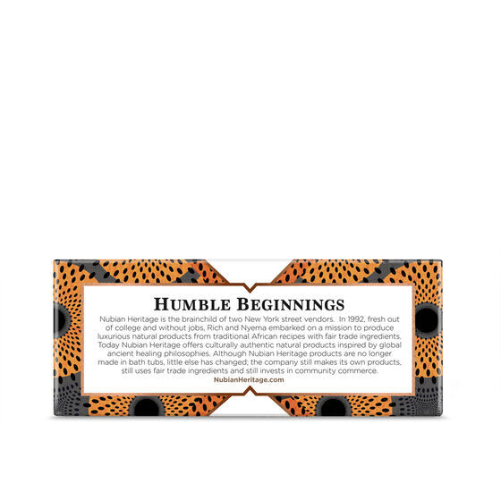 Nubian Heritage – Detoxifying & Balancing African Black Soap Bar – 5 oz.