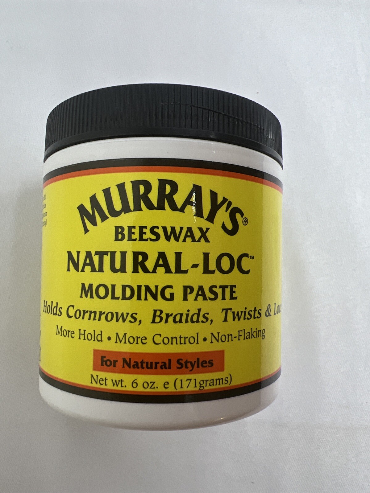 Beeswax Natural-Loc For Natural Styles Molding Paste Jar Net Weight 6 Ounce