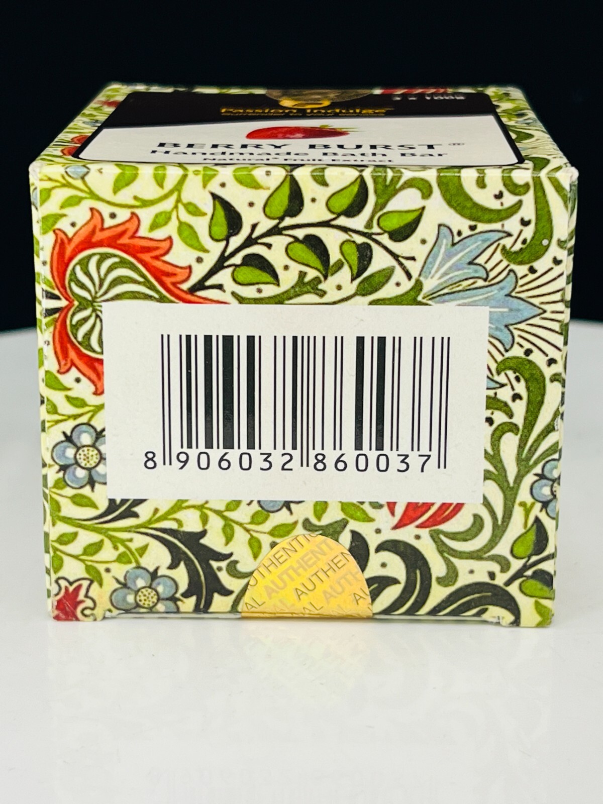 Passion Indulge Berry Burst Handmade Bath Bar Pack of 3*100g NIB