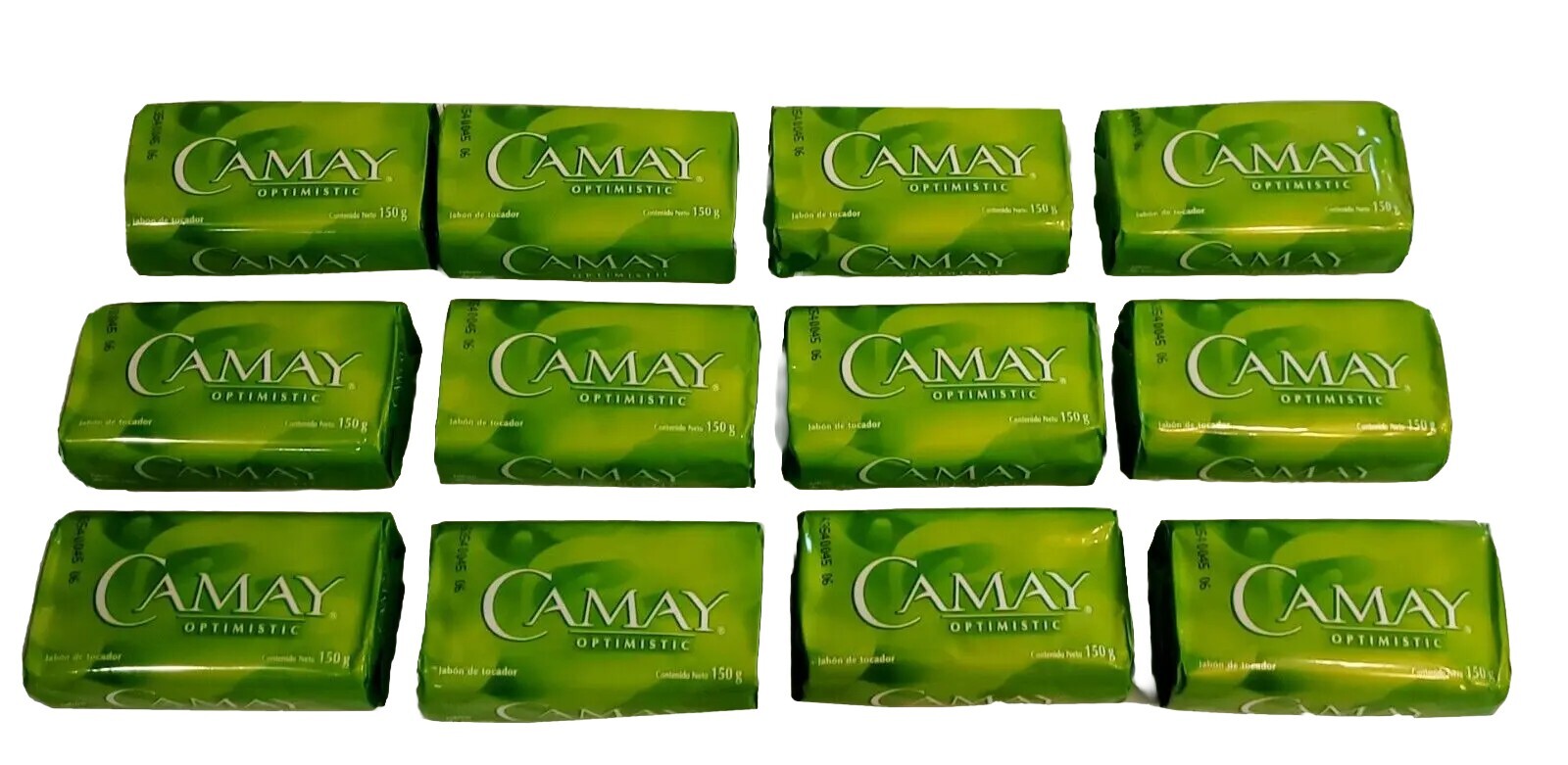 CAMAY SOAP Bar Scent Optimistic 5.25 oz Lot of 12 HTF
