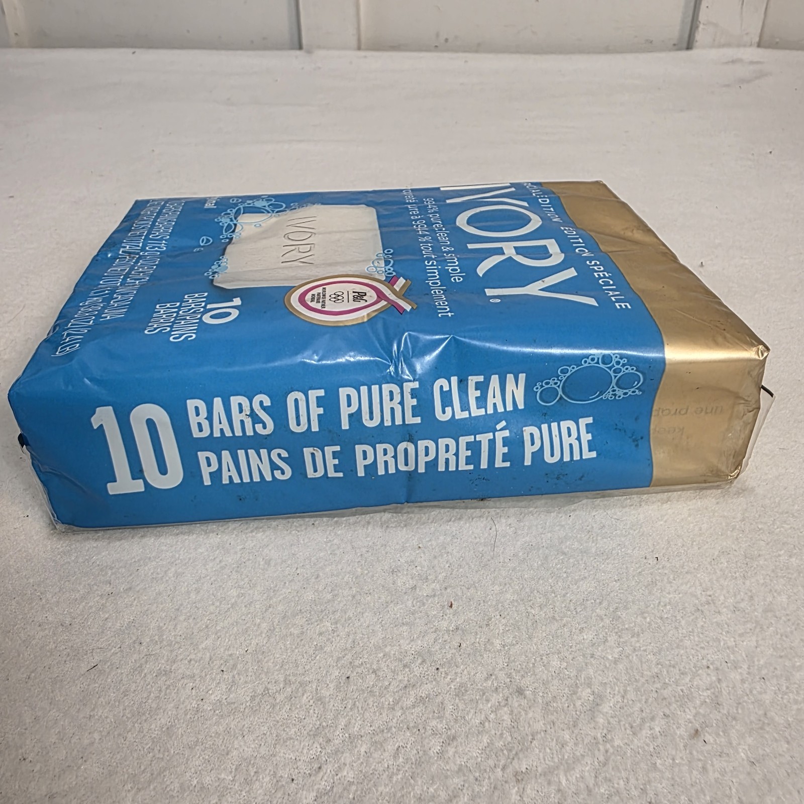Original Ivory Bar 10 Soap 99.44% Pure Clean & Simple Special Edition