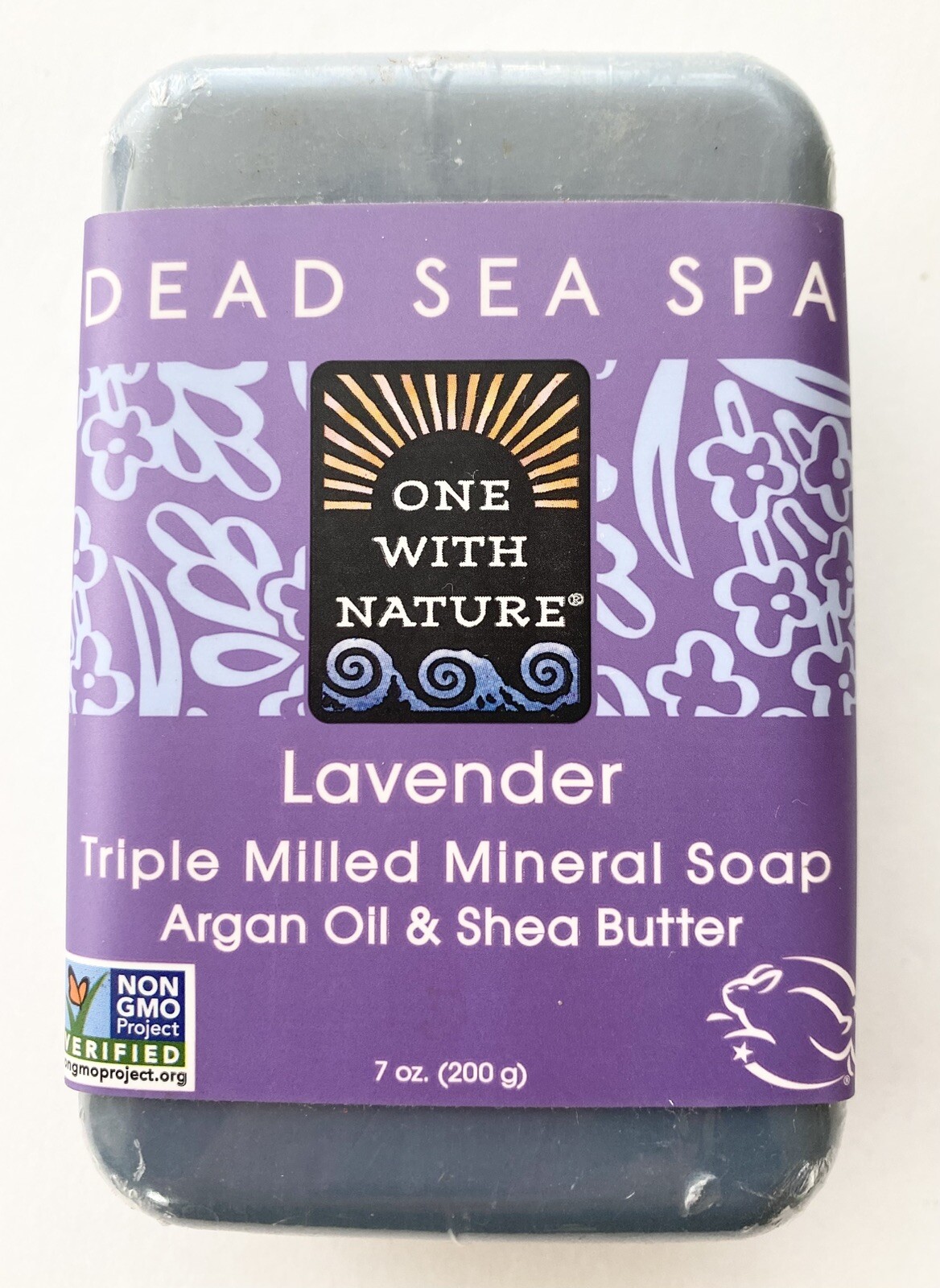 Made in Jordan, One With Nature, Dead Sea Spa, Triple Milled MIneral Bar Soap
